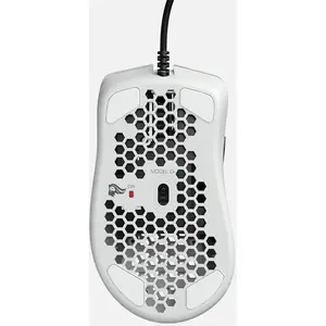 Glorious Mouse Gaming  Model D Minus, RGB, 12000 DPI, 62g, 6 butoane, Alb Lucios