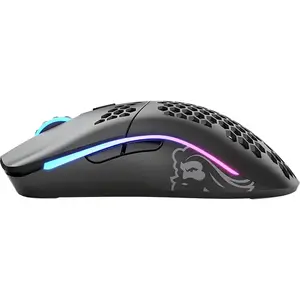 Glorious PC Gaming Race Mouse Model O Wireless, 19000 DPI, 69 grame, 6 butoane, Negru mat