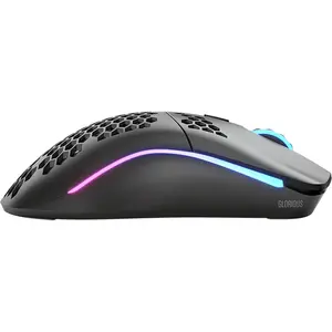 Glorious PC Gaming Race Mouse Model O Wireless, 19000 DPI, 69 grame, 6 butoane, Negru mat