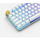 Glorious Tastatura mecanica GMMK Full Size White Ice Edition, Gateron Brown Switch, Layout US, Alb