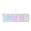 Tastatura mecanica GMMK Full Size White Ice Edition, Gateron Brown Switch, Layout US, Alb