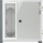 Carcasa Corsair iCUE 5000X RGB Tempered Glass - alb