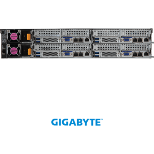 Server GIGABYTE H262-Z62 HCI Server – AMD DP 2U 4 Nodes Server