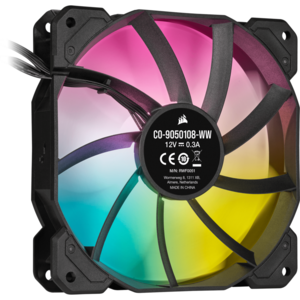 Ventilator Corsair SP120 RGB ELITE Performance 120mm PWM Single Fan