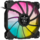 Ventilator Corsair iCUE SP140 RGB ELITE Performance 140mm PWM, kit 2 buc, include Lighting Node CORE, Negru