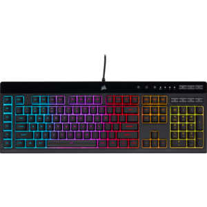 Corsair K55 RGB PRO, membrana, black