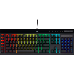 Corsair K55 RGB PRO, membrana, black