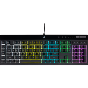 Corsair K55 RGB PRO, membrana, black