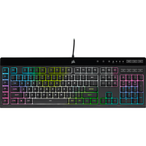 Corsair K55 RGB PRO XT, membrana, black