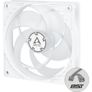 Ventilator ARCTIC P12 PWM PST (white/transparent)