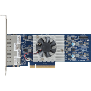 GIGABYTE Intel X550-AT2 10Gb/s 4-port LAN Card Bulk