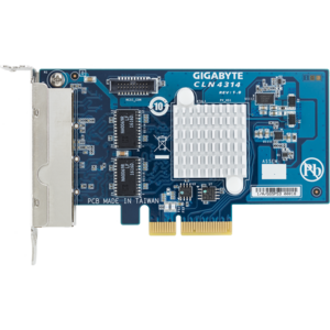 GIGABYTE Intel I350-AM4 1Gb/s 4-port LAN Card Bulk