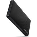 Rack Extern EE25-SLC, USB-C 3.2 Gen1, SATA 6G 2.5", SLIDE box, Negru