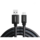 AXAGON Cablu de date BUMM-AM10AB,  USB-Micro la USB-A, 1m, 2.4A, impletit, negru