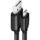 AXAGON Cablu de date BUMM-AM20AB, USB-Micro la USB-A, 2m, 2.4A, impletit, negru