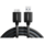 AXAGON Cablu de date BUMM3-AM10AB, USB-Micro B  la USB-A, 1m, USB 3.2 Gen 1, 3A, impletit, negru