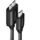 AXAGON Cablu de date BUMM3-CM10AB, USB-Micro B la USB-C, 1m, USB 3.2 Gen 1, 3A, impletit, negru