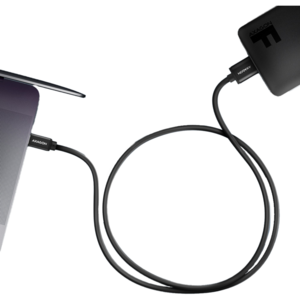 AXAGON Cablu de date BUMM3-CM10AB, USB-Micro B la USB-C, 1m, USB 3.2 Gen 1, 3A, impletit, negru