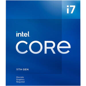 Procesor Intel Core i7-11700F, 2500Mhz, 16MB cache, Socket 1200, box