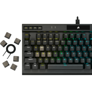 Corsair K70 RGB TKL CHAMPION SERIES, MX SPEED, Black