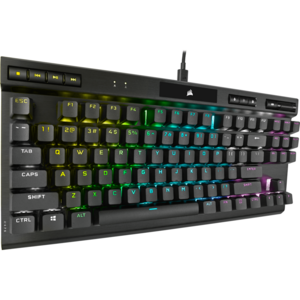 Corsair K70 RGB TKL CHAMPION SERIES, MX SPEED, Black