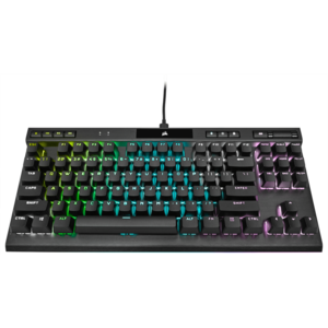 Corsair K70 RGB TKL CHAMPION SERIES, MX SPEED, Black