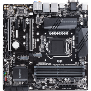Placa de baza GIGABYTE C246M-WU4