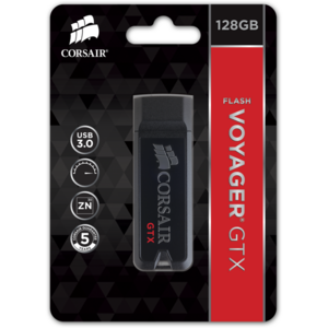 Corsair Flash Voyager GTX, 256GB, constructie metalica premium, USB 3.1