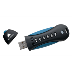 Corsair Flash Padlock3, 128GB, criptare hardware AES-256bit, shock resistant, USB 3.0