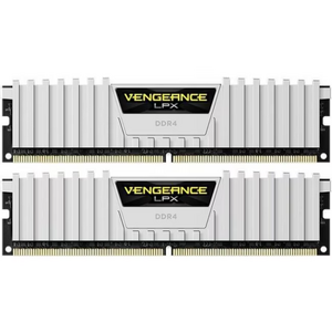 Corsair Memorie DDR4, 32GB, KIT 2x16GB, 3200MHz, C16, 1.35V, Alb, VENGEANCE