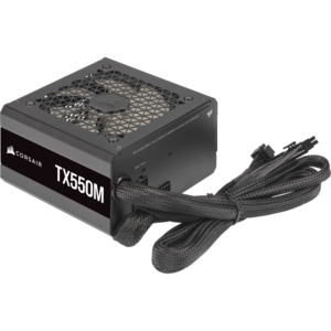 Sursa Corsair 550W, TX-M Series, TX550M, 80 PLUS Gold, semimodular