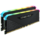 Corsair Memorie DDR4, 16GB, KIT 2x8GB, 3600MHz, C18, 1.35V, Negru, RGB, VENGEANCE RS