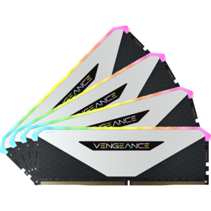 Corsair Vengeance RGB RT 32GB, DDR4, 3200MHz, CL16, 4x8GB, 1.35V, Alb