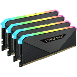 Corsair Vengeance RGB RT 32GB, DDR4, 3600MHz, CL18, 4x8GB, 1.35V, Negru