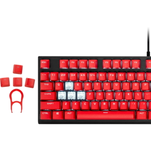 Corsair PBT DOUBLE-SHOT PRO Keycap Mod Kit, ORIGIN Red