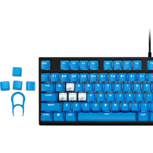 Corsair PBT DOUBLE-SHOT PRO Keycap Mod Kit, ELGATO Blue