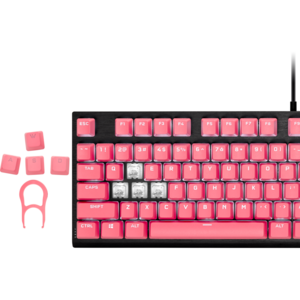 Corsair PBT DOUBLE-SHOT PRO Keycap Mod Kit, Rogue Pink