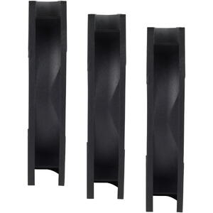Ventilator ARCTIC F12 PWM PST (kit 3 buc), 120 mm, 230 - 1350 rpm, FDB, Negru