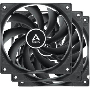 Ventilator ARCTIC F12 PWM PST (kit 3 buc), 120 mm, 230 - 1350 rpm, FDB, Negru
