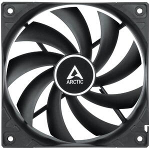 Ventilator ARCTIC F12 TC, 120 mm, 300 - 1350 rpm, senzor temperatura, FDB, Negru