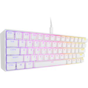 Corsair K65 RGB MINI, Alb