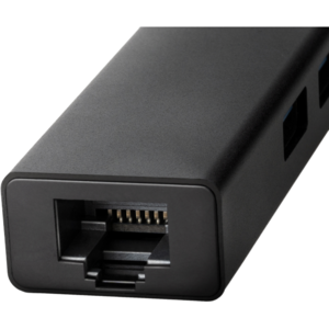 Hub AXAGON HMC-GL3A, 3x USB3.2 Gen 1, hub Subtire, cablu de 20 cm USB Type-C, 1 x RJ45 Gigabit