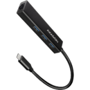 HMC-GL3A, 3x USB3.2 Gen 1, hub Subtire, cablu de 20 cm USB Type-C, 1 x RJ45 Gigabit