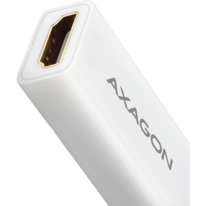 AXAGON Mini DP > HDMI 1.4 adapter activ, 4K/30Hz, alb