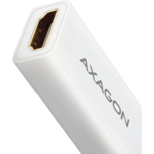 AXAGON Adaptor RVDM-HI14NW, Mini DP - HDMI 1.4, 4K/30Hz, Alb