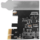 AXAGON Controller Sata III x 2, Interfata PCIe