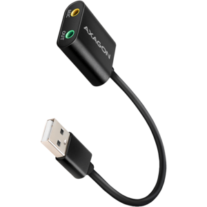 Placa de sunet AXAGON mini adaptor stereo ADA-12, USB2.0