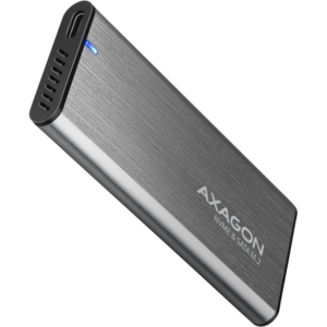 AXAGON Rack Extern EEM2-SG2, USB-C 3.2, M.2 NVMe, Gri