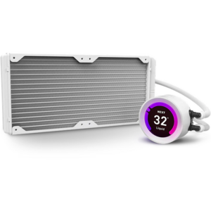Cooler NZXT Kraken Z63 - 280mm, ecran de 2.36 inch, alb
