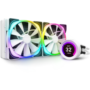 Cooler NZXT Kraken Z63 - 280mm, ecran de 2.36 inch, alb